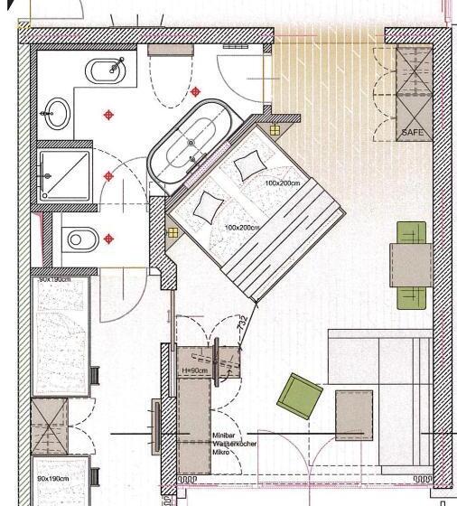 סוויטת 2 חדרי שינה, Familienhotel Trebesingerhof