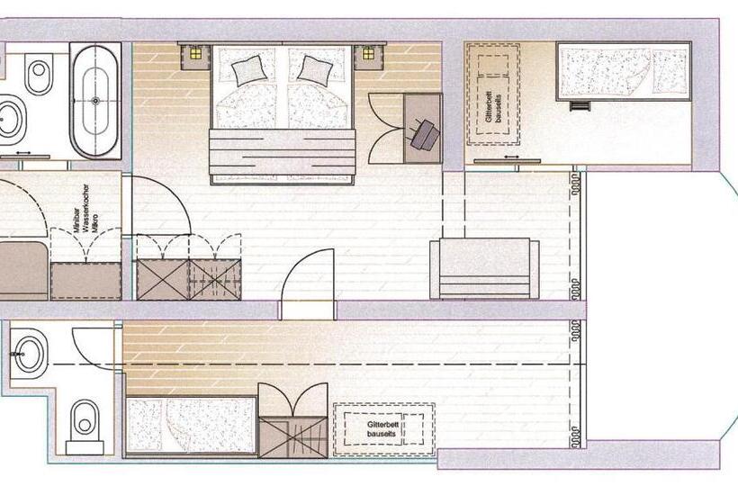 סוויטת ג'וניור, Familienhotel Trebesingerhof