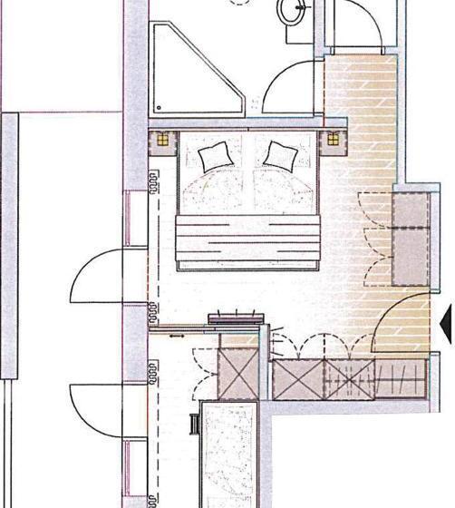 חדר סטנדרט, Familienhotel Trebesingerhof