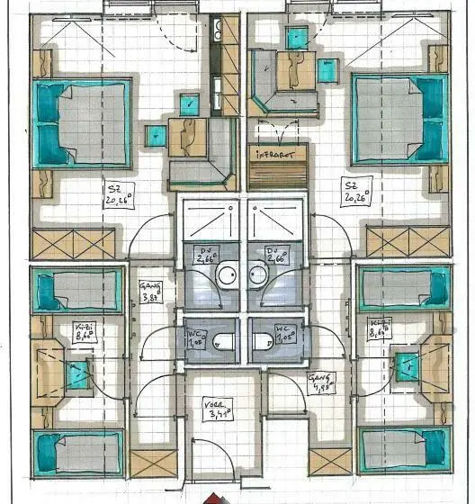 １ベッドルームのデラックスアパートメント, Allesbauer   Familie Preis