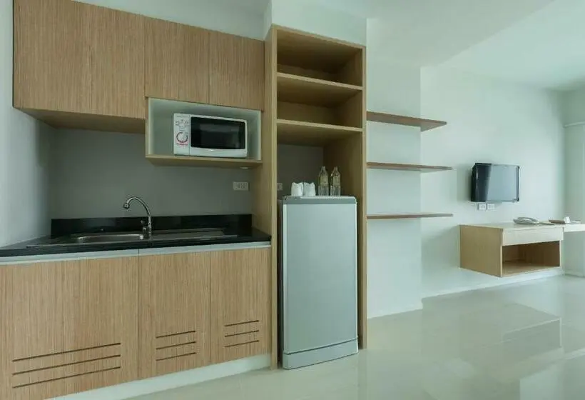 テラス付きスタンダードワンルーム, Thongchen Residence
