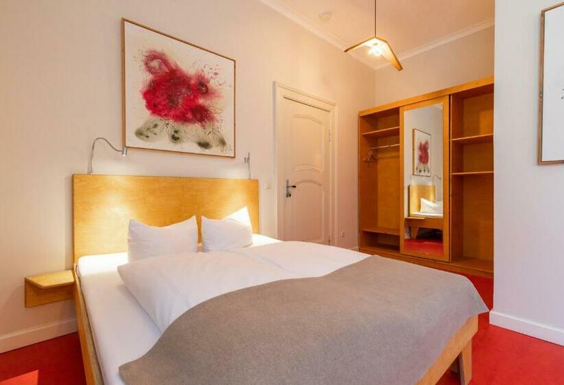 标准房带园景, Kavaliershaus Krumke Gästehaus Im Schlosspark Schlüsselbox Kein Tv