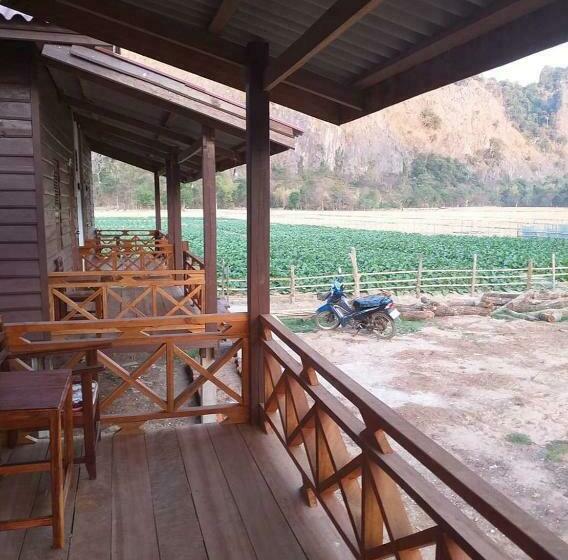 带花园景观的标准洋房, Konglor Eco Lodge Guesthouse And Restaurant