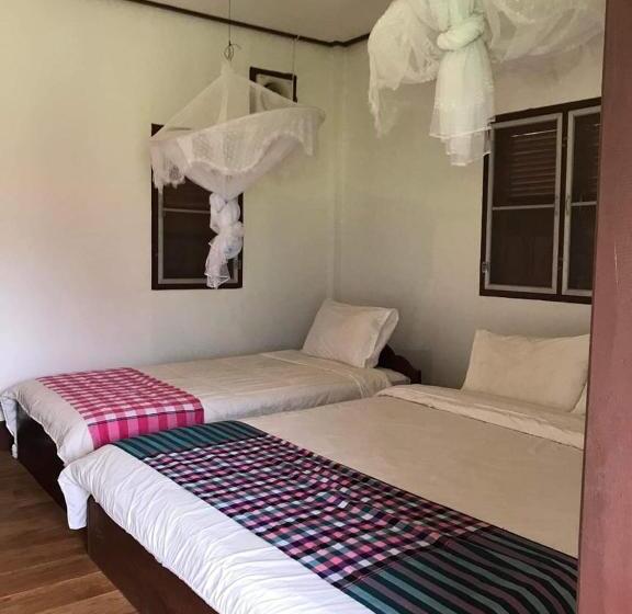 标准三人间, Konglor Eco Lodge Guesthouse And Restaurant