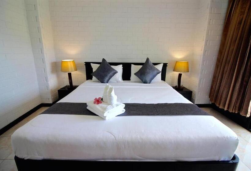 标准间带露台, Phornpailin Riverside Resort