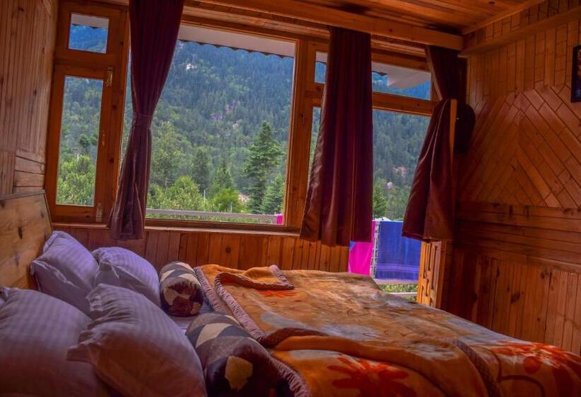 غرفة ديلوكس مزودة بشرفة, Osiya Shambhu Lodge