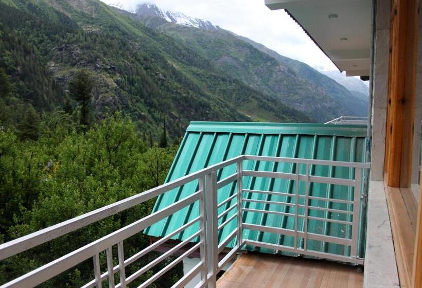 غرفة ديلوكس مزودة بشرفة, Osiya Shambhu Lodge