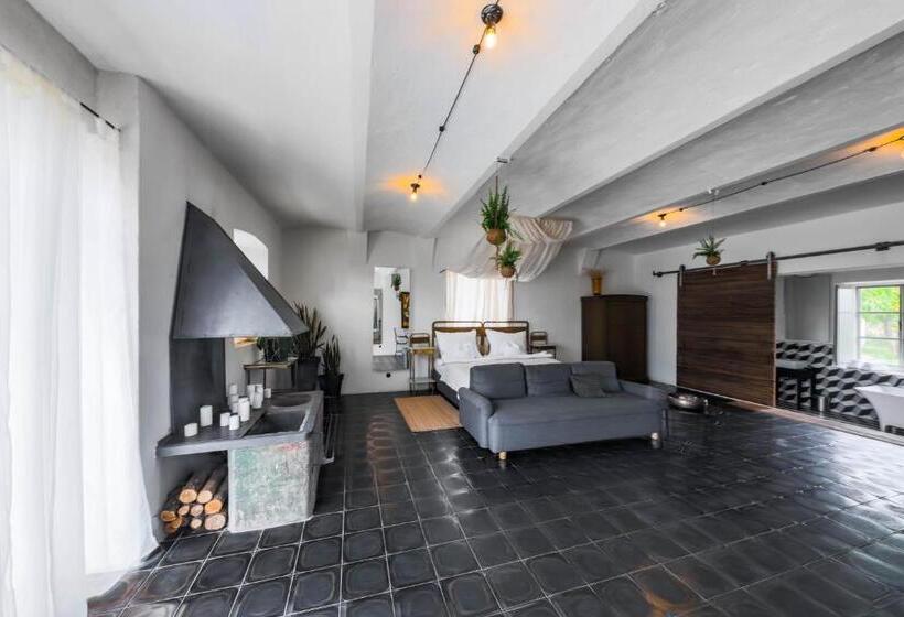 庭の見える1ベッドルームアパートメント, Kocanda Kravsko