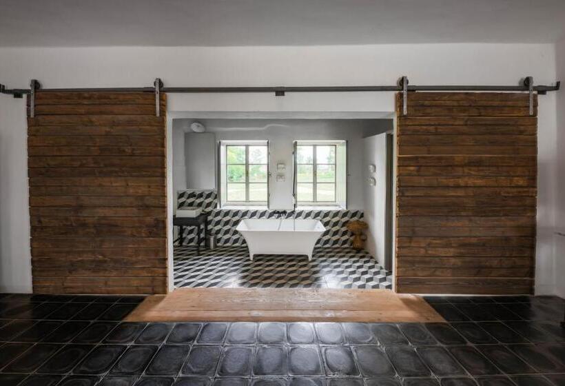 庭の見える1ベッドルームアパートメント, Kocanda Kravsko