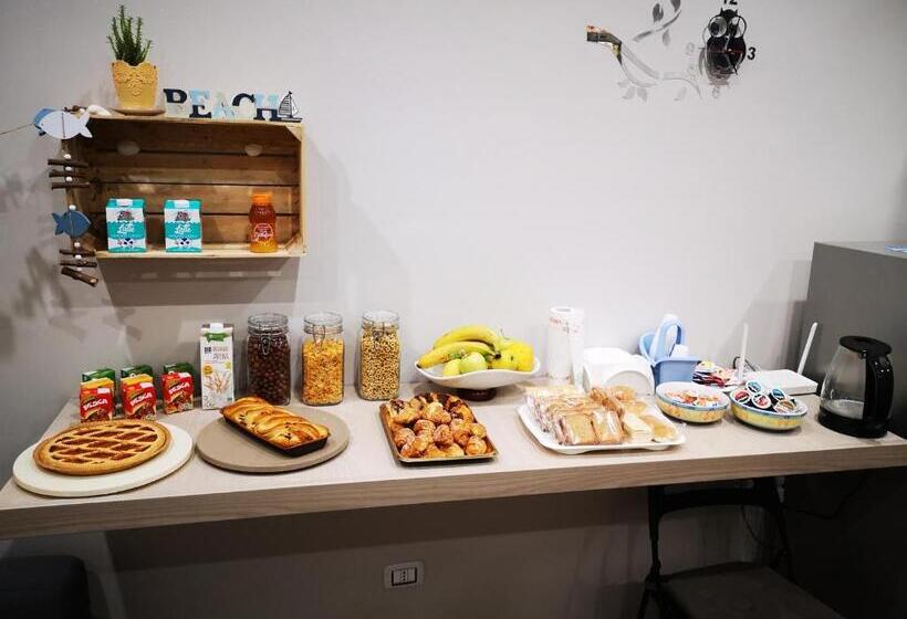 חדר סטנדרט לארבעה, B&b Tonnarella Beach