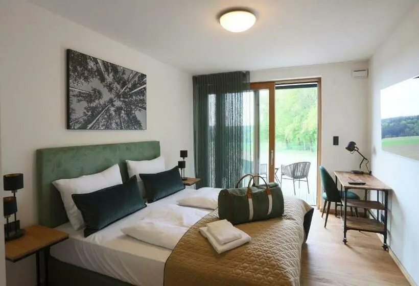 バルコニー付きデラックスルーム, Naturhotel Wittelsbach