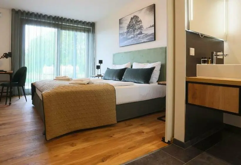 バルコニー付きデラックスルーム, Naturhotel Wittelsbach