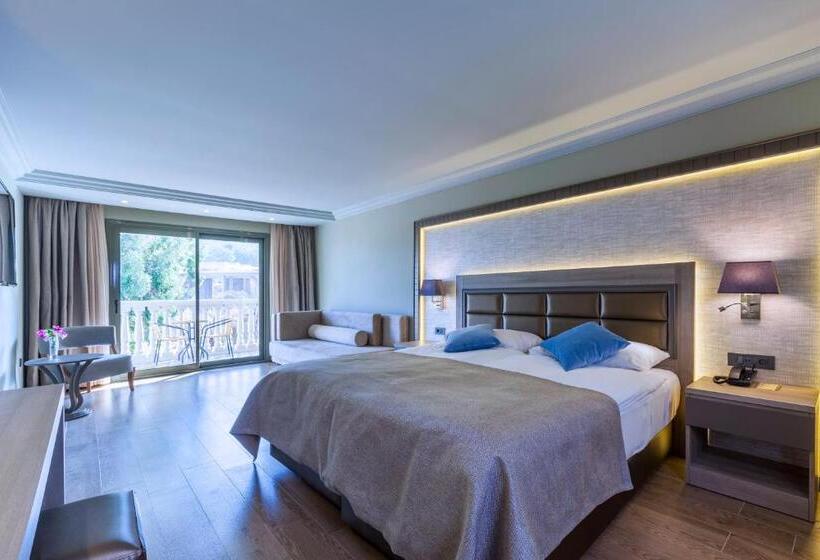 Номер Стандарт Боковой Вид на Море, Samara Hotel Bodrum Ultra All Inclusive