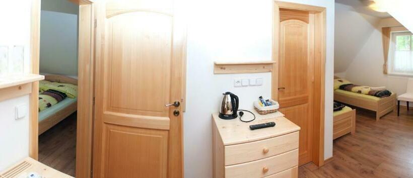 スタンダード4人部屋, Penzion Prátr