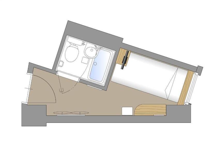 스탠다드 싱글 룸, Chisun Inn Nagoya