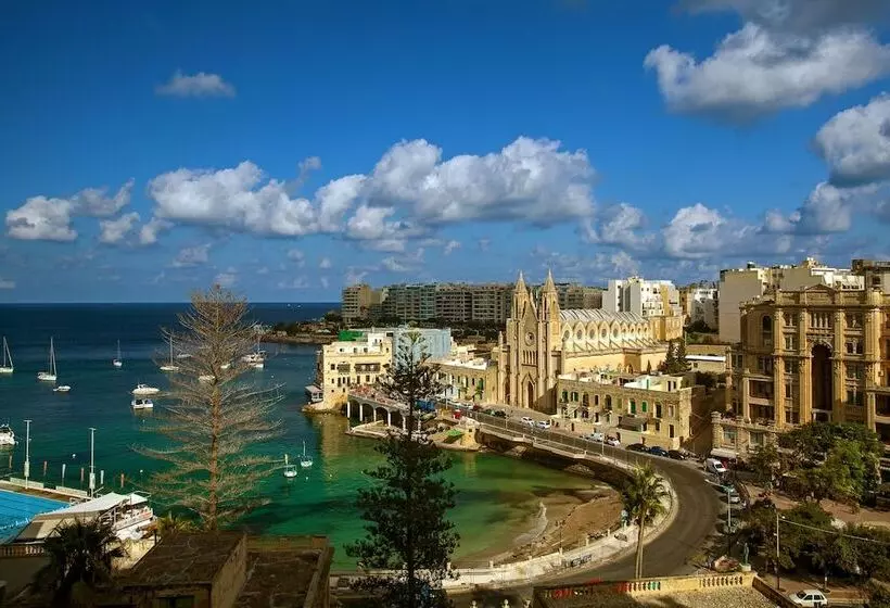 اتاق لوکس با چشمانداز دریا, Malta Marriott Resort & Spa