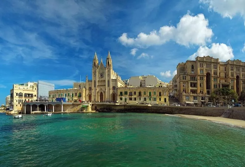 اتاق لوکس با چشمانداز دریا, Malta Marriott Resort & Spa