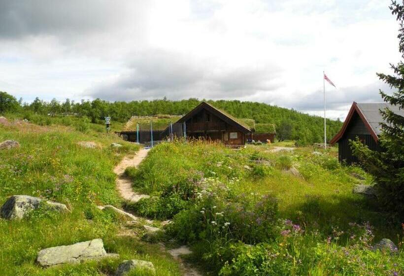 اتاق استاندارد چهارنفره با سرویس بهداشتی مشترک, Hakkesetstølen Fjellstugu