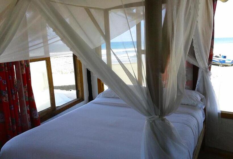 Семейный Номер Вид на Море, Cabañas El Manglar