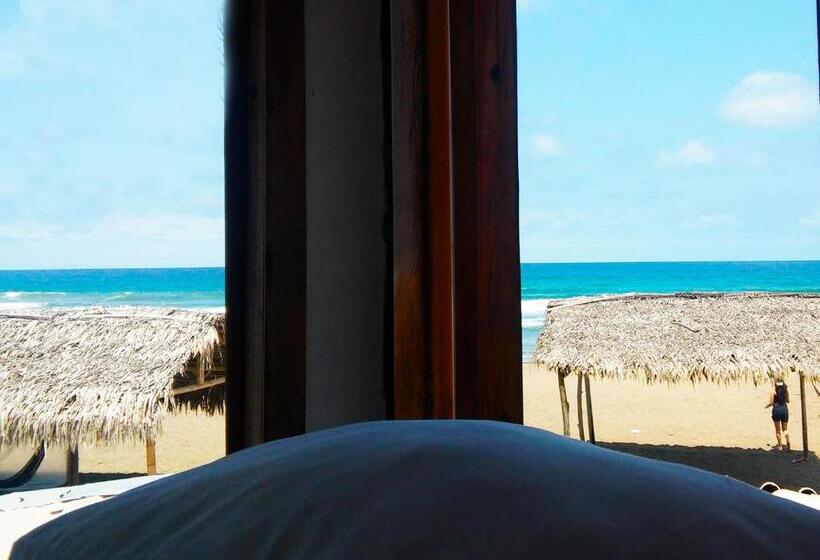 Семейный Номер Вид на Море, Cabañas El Manglar