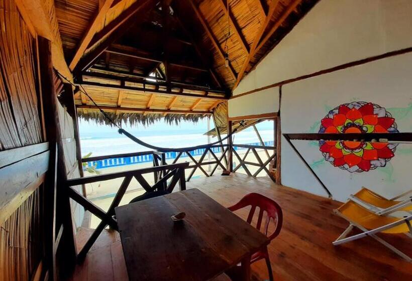 Четырехместный Номер Стандарт Вид на Море, Hostal Mirada Al Mar