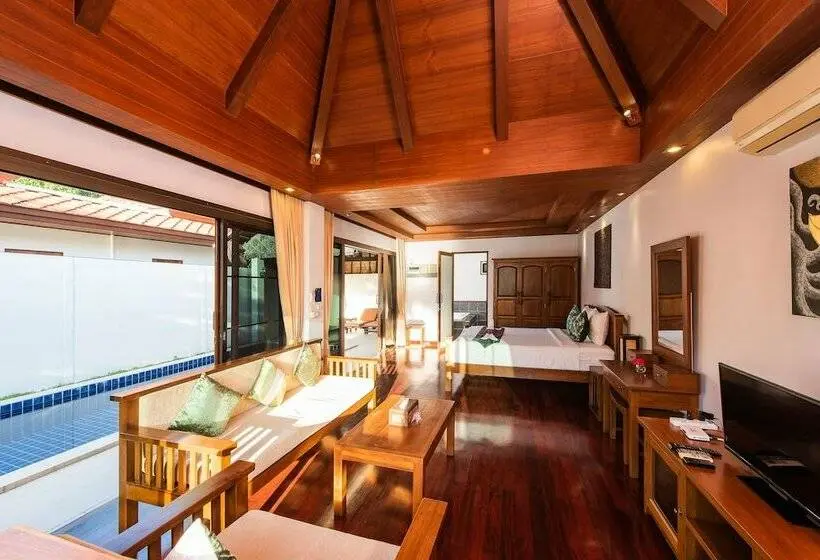 オーシャンビューの１ベッドルームビラ, Soul Villas By The Beach  Phuket