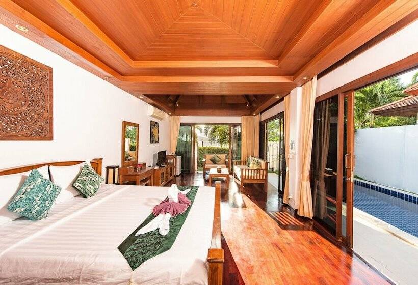 فيلا غرفة نوم واحدة مطلّة علي البحر, Soul Villas By The Beach  Phuket