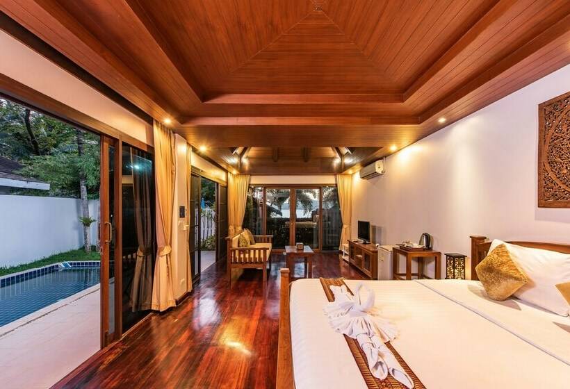 فيلا غرفة نوم واحدة مطلّة علي البحر, Soul Villas By The Beach  Phuket
