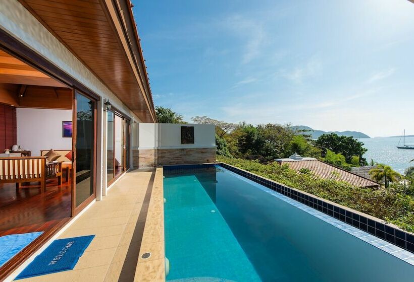 فيلا غرفة نوم واحدة مطلّة علي البحر, Soul Villas By The Beach  Phuket