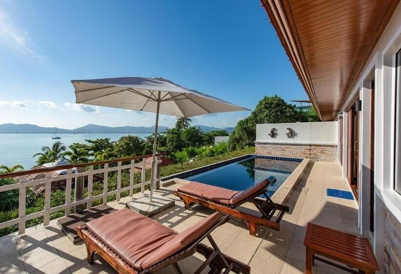فيلا غرفتين نوم مطلة على البحر, Soul Villas By The Beach  Phuket