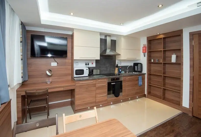 Deluxe-sviitti, Livin Serviced Apartments