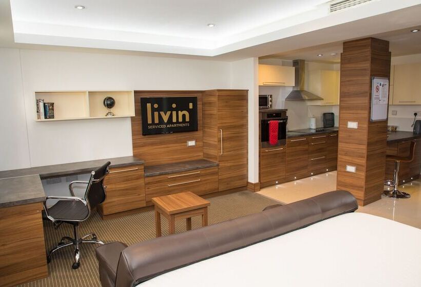 דירת חדר דלוקס, Livin  Serviced Apartments