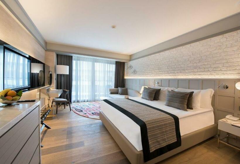 高级房间侧面带海景, Acanthus Cennet Barut Collection Ultra All Inclusive