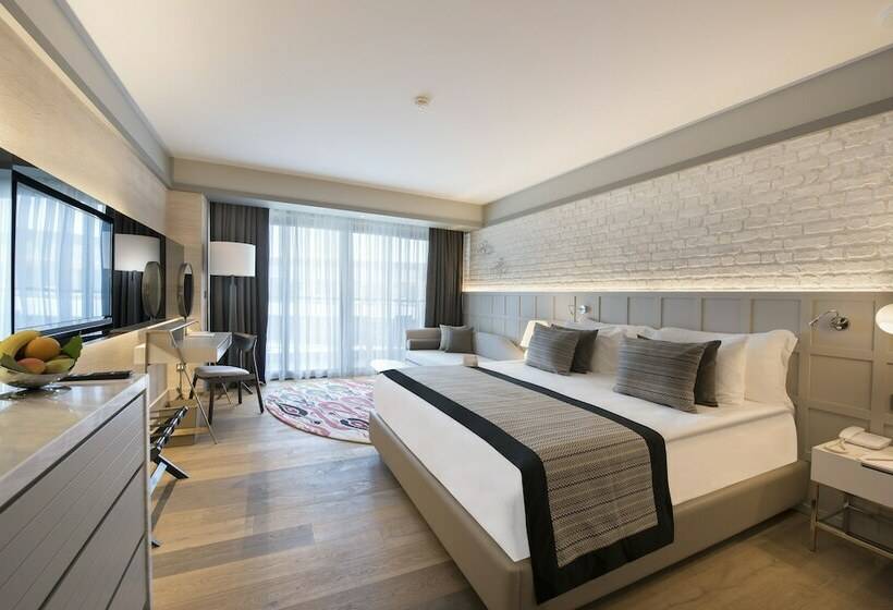 高级房间侧面带海景, Acanthus Cennet Barut Collection Ultra All Inclusive