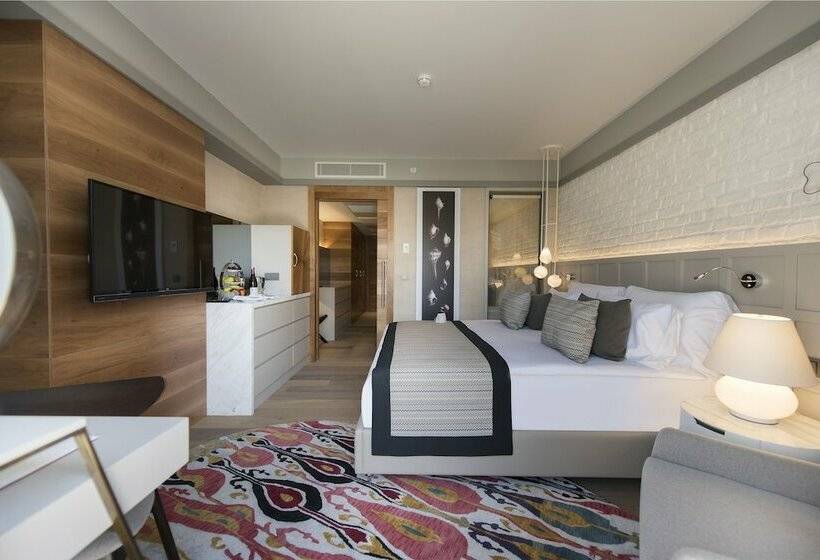 高级房间侧面带海景, Acanthus Cennet Barut Collection Ultra All Inclusive