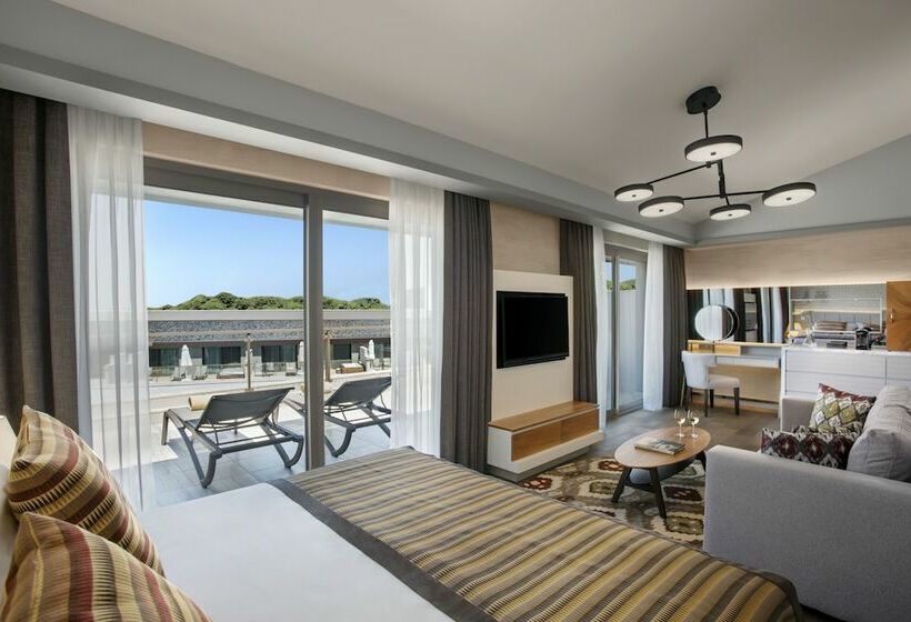 带2个卧室的套房, Acanthus Cennet Barut Collection Ultra All Inclusive