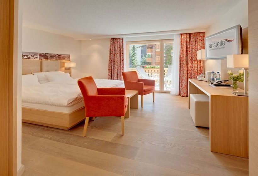 اتاق استاندارد با چشمانداز کوهستان, Aristella Swissflair