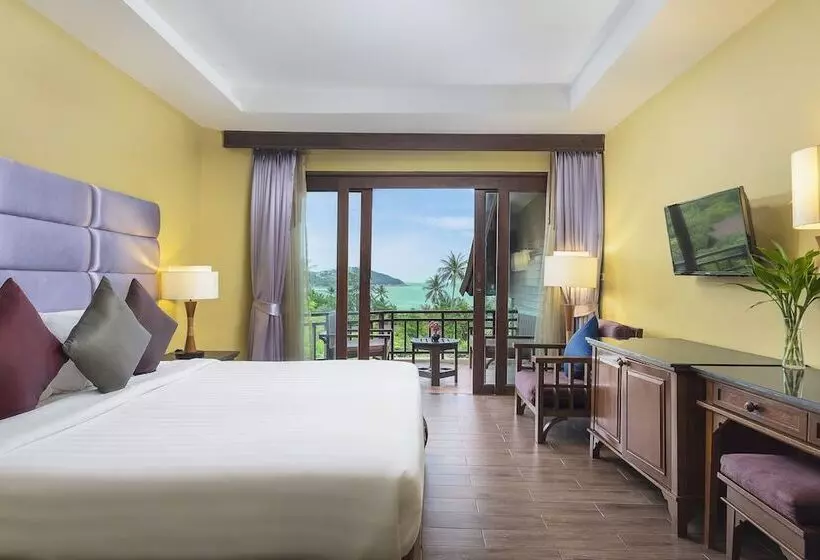 片側に海が見えるデラックスルーム, Nora Beach Resort & Spa   Sha Extra Plus