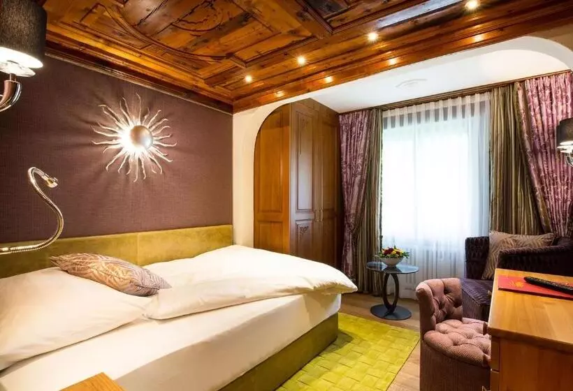 اتاق استاندارد یک نفره, Resort Hotel Alex Zermatt