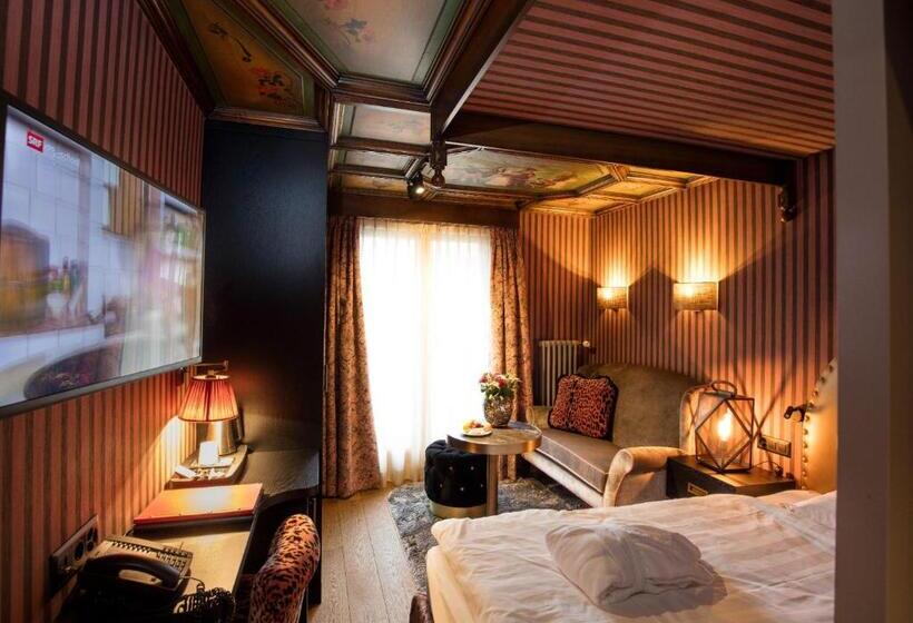 اتاق استاندارد یک نفره, Resort Hotel Alex Zermatt