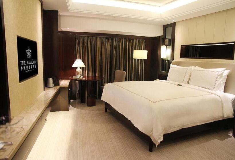 اتاق اجرایی با تخت بزرگ, The Pavilion Hotel Shenzhen