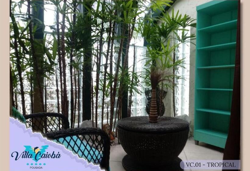 스탠다드 스튜디오 정원 전망, Pousada Villa Caiobá