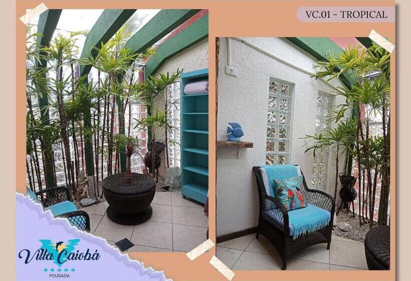 ガーデンビューのスタンダードワンルーム, Pousada Villa Caiobá