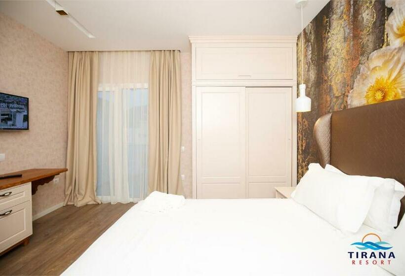 חדר סטנדרט עם מרפסת, Tirana Resort Radhime