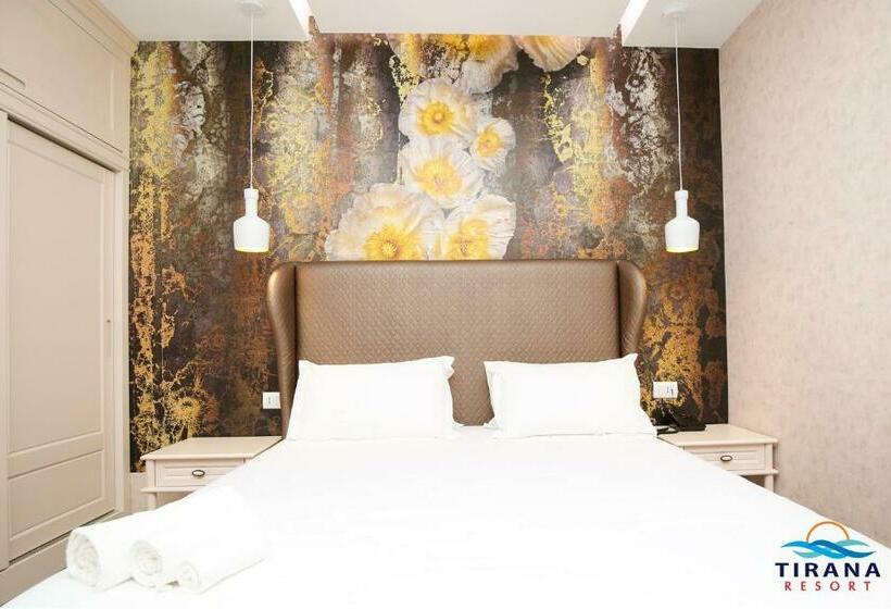 חדר סטנדרט עם מרפסת, Tirana Resort Radhime