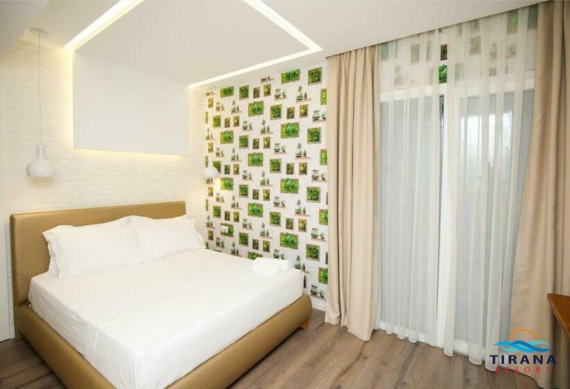 חדר סטנדרט עם מרפסת, Tirana Resort Radhime