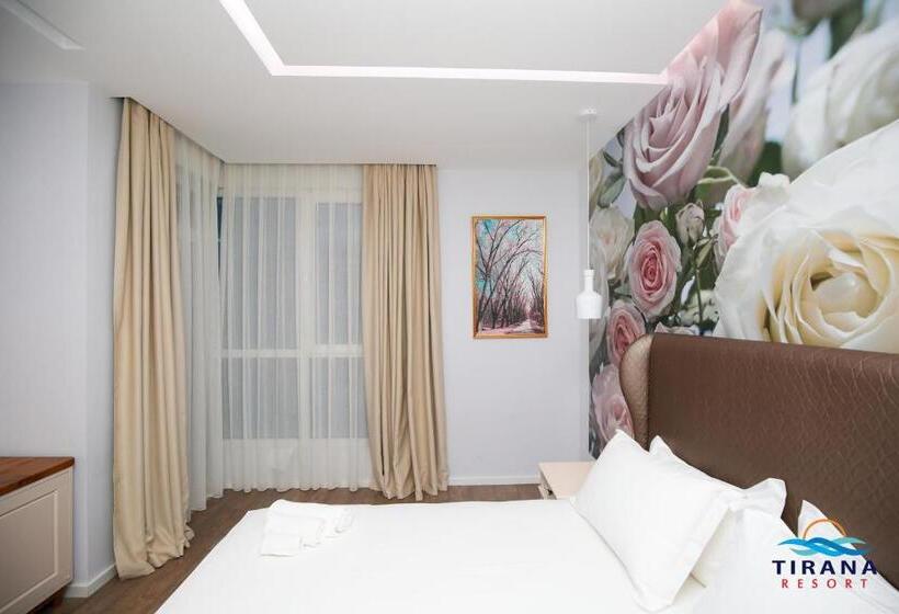 חדר סטנדרט עם מרפסת, Tirana Resort Radhime