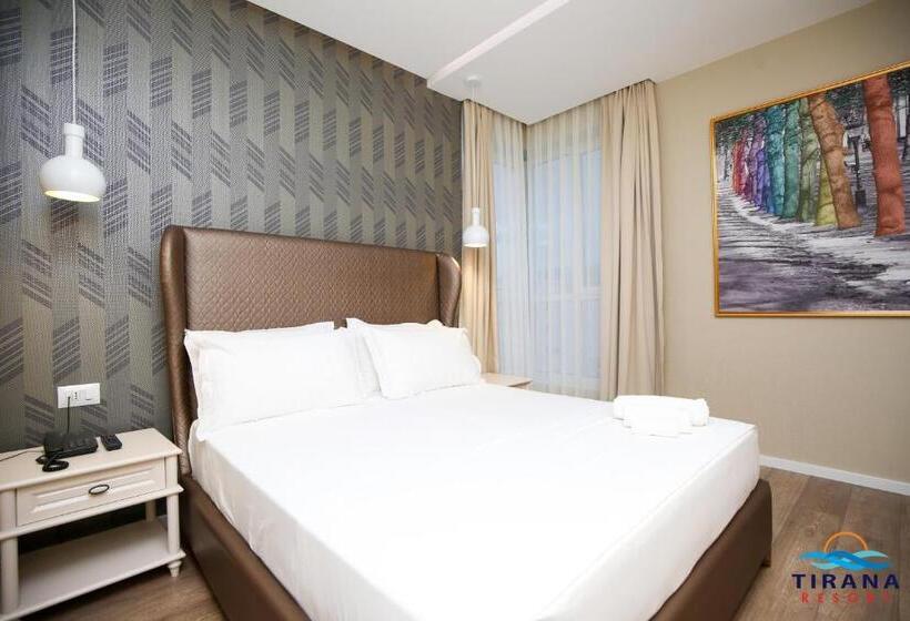 חדר סטנדרט עם מרפסת, Tirana Resort Radhime
