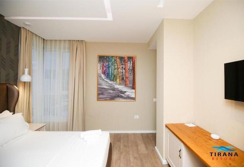חדר סטנדרט עם מרפסת, Tirana Resort Radhime