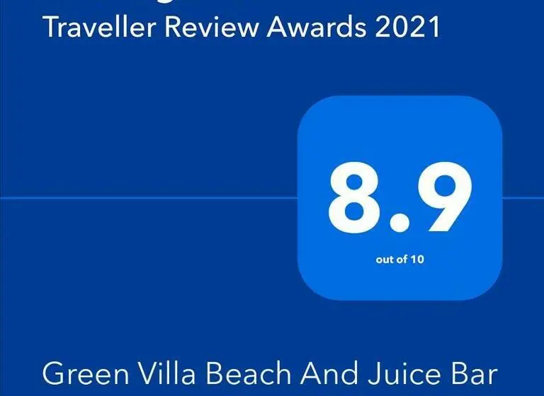 エコノミールーム, Green Villa Beach And Juice Bar